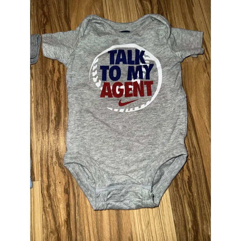 Nike Pitt Boys Bodysuit‎ Lot 0/3 Months 0/6 Months